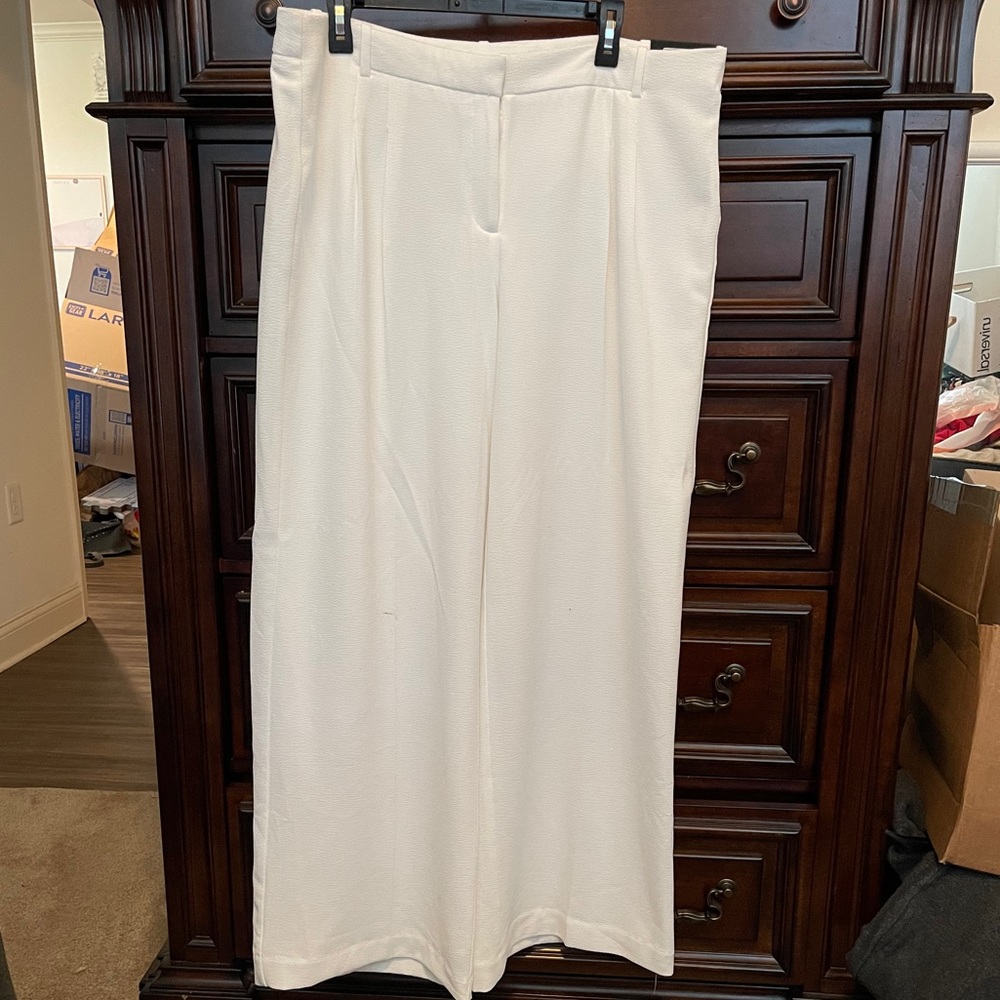 White Worthington dress pants